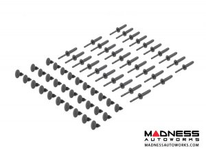 Jeep Wrangler JL Performance High Top Fender Flares Set - Paintable - 4 Door